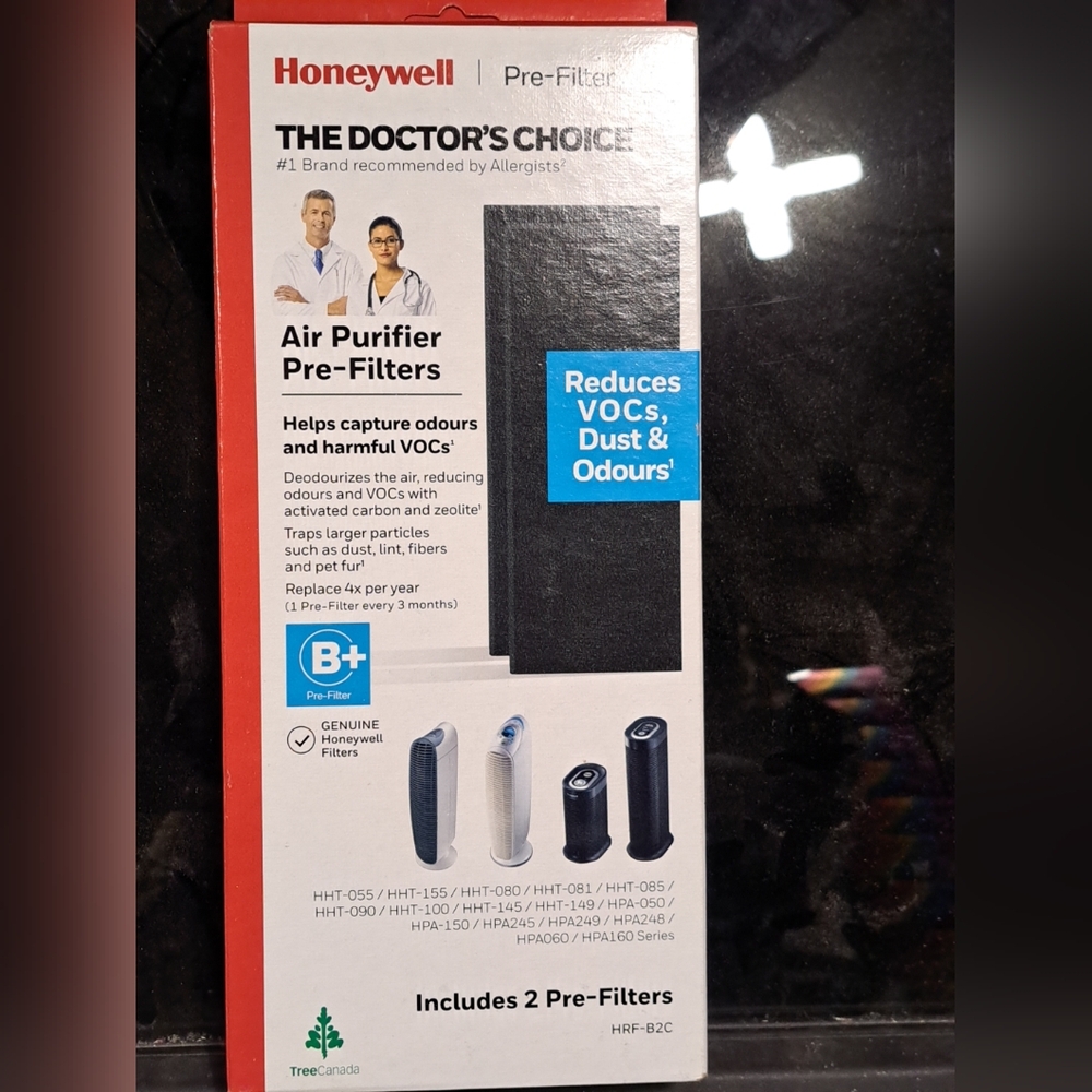 Brand New Honeywell Air Purifier Pre-Filters B+